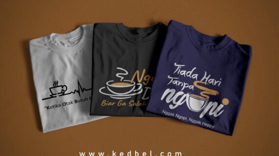 Jual Kaos Distro Keren Tema Kopi Harga 100ribuan