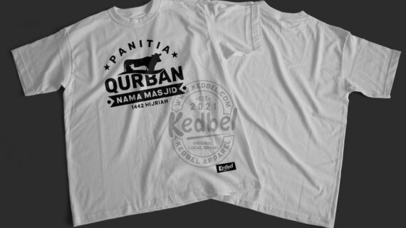 Tempat Bikin Kaos Panitia Qurban Custom
