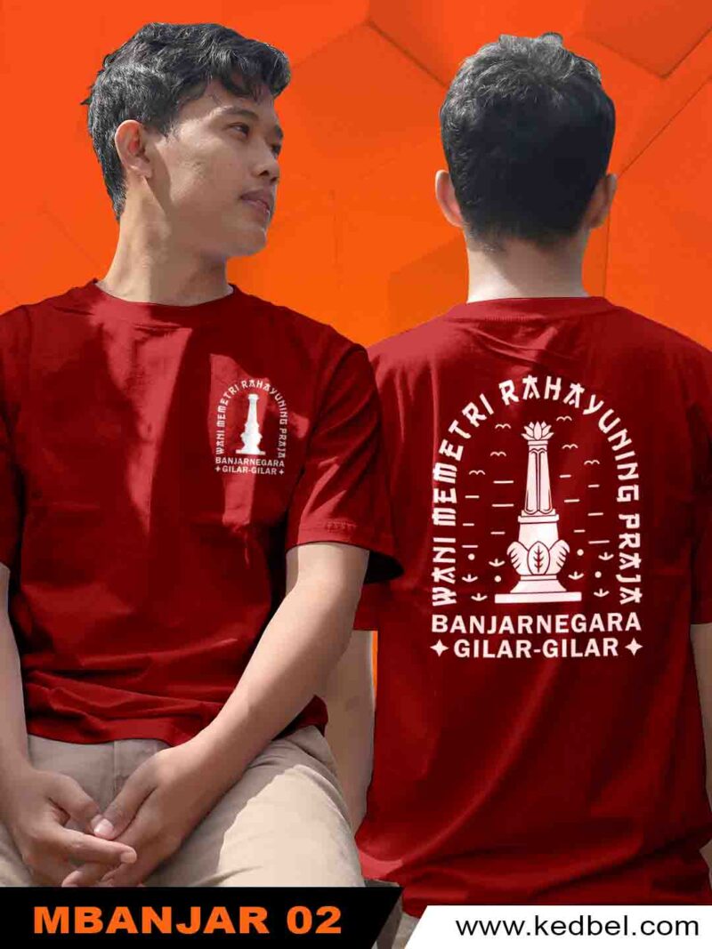 Kaos Banjarnegara Keren
