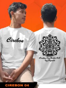 Jual Kaos Cirebon 4 Putih