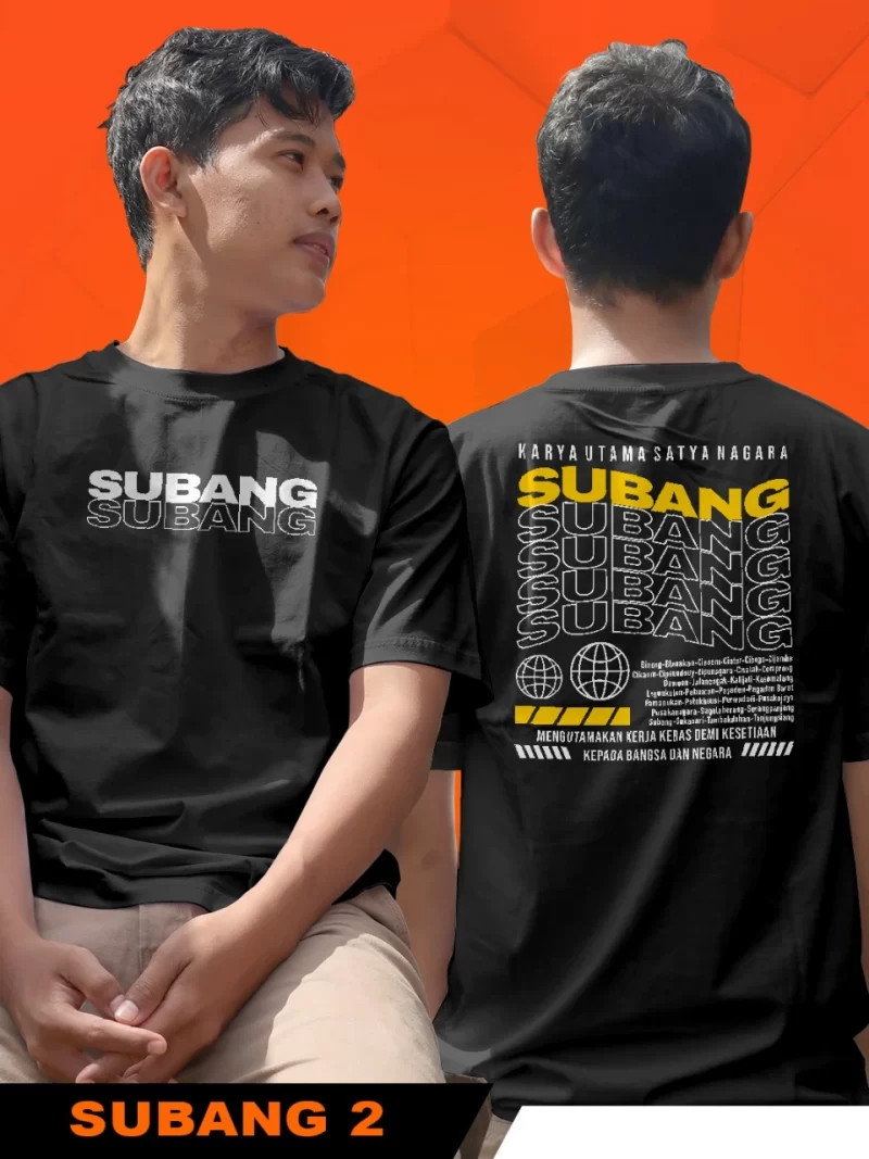 Kaos Subang Desain Terbaru